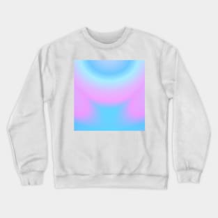 Blue and Pink Abstract Crewneck Sweatshirt